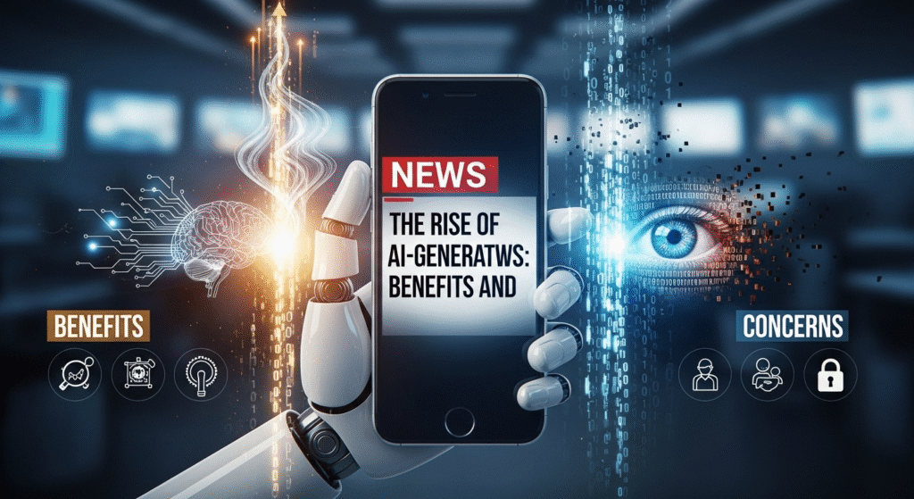 The Rise of AI-Generated News: Benefits and Concerns