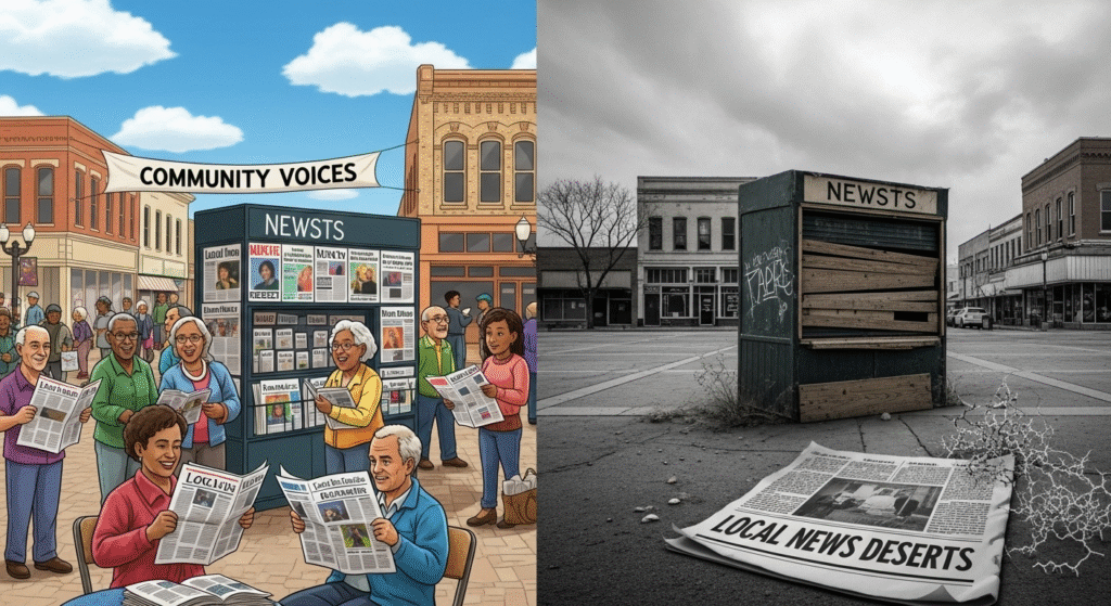 Local News Deserts: The Impact on Communities and Democracy