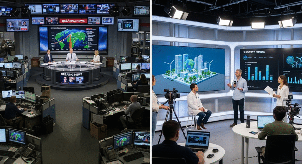 Climate Change Coverage: How News Outlets are Adapting to the Crisis