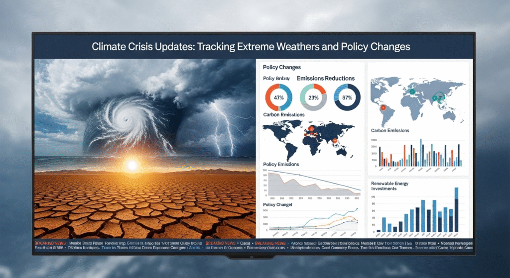 Climate Crisis Updates: Tracking Extreme Weather Events and Policy Changes