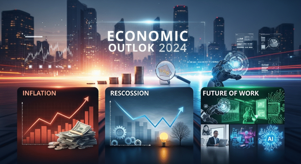 Economic Outlook 2024: Inflation, Recession, and the Future of Work