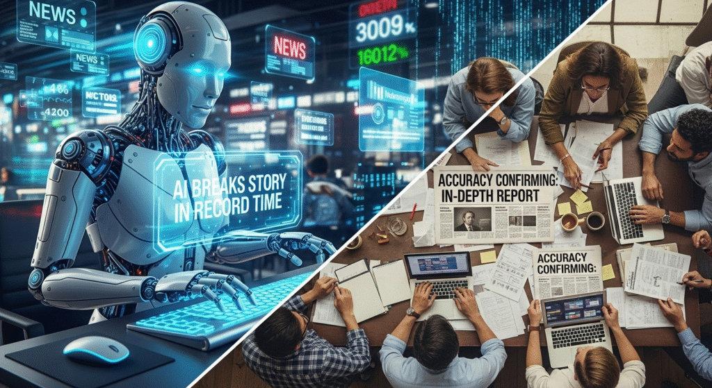 The Rise of AI-Generated News: Accuracy vs. Speed