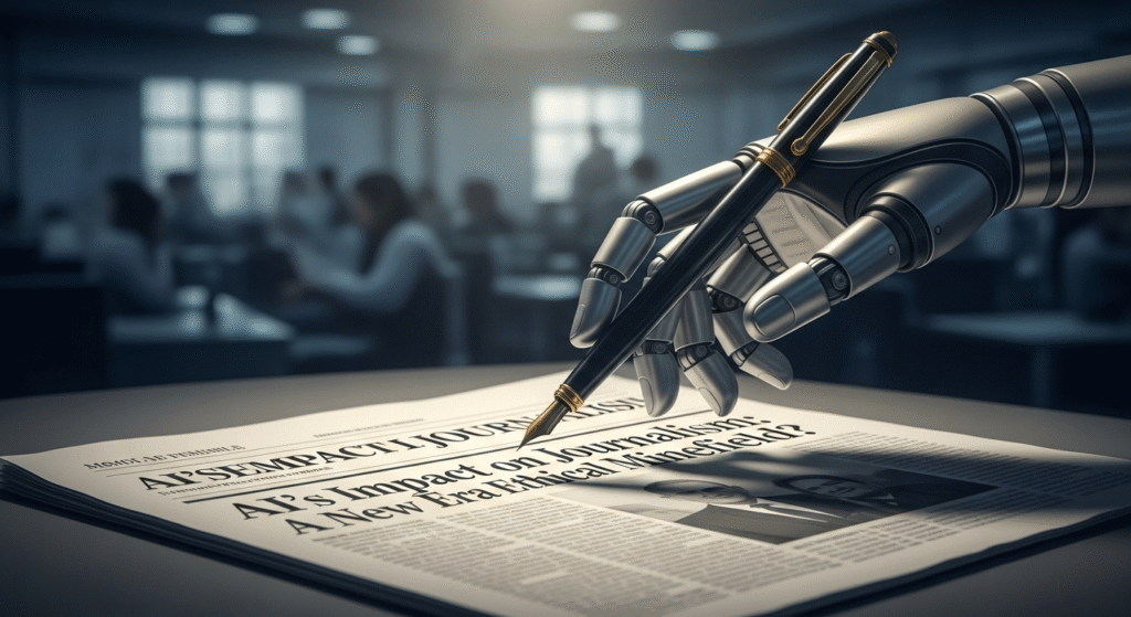 Breaking: AI’s Impact on Journalism – A New Era or Ethical Minefield?