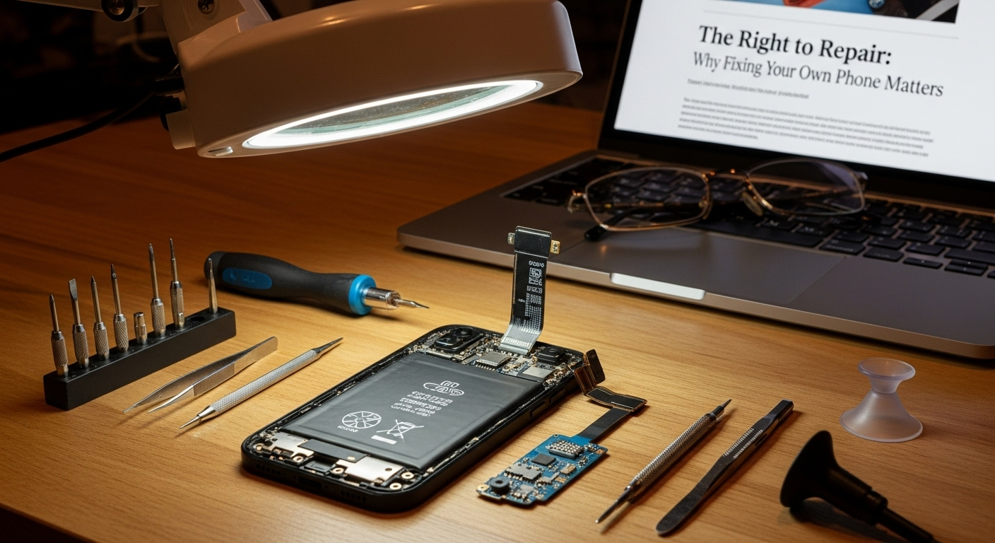 Why Is Fixing My Phone So Hard? The Manufacturer's Grip